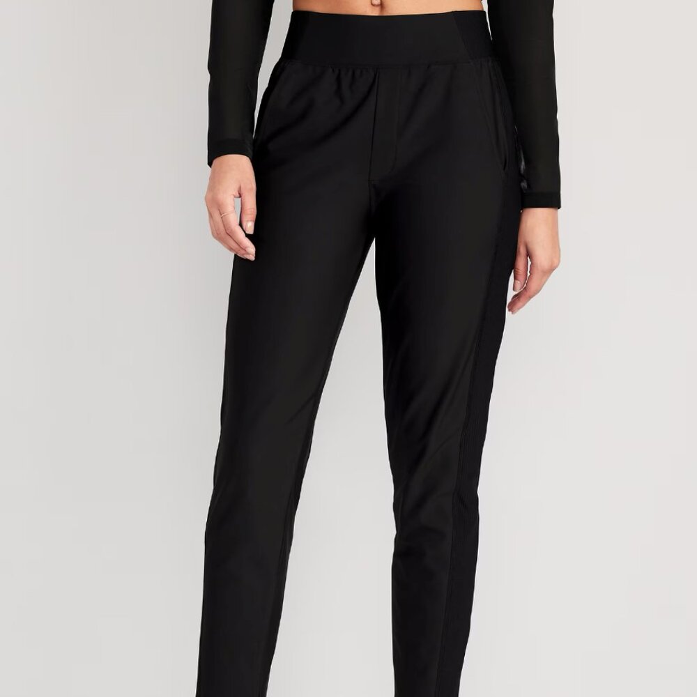 Old Navy High-Waisted PowerSoft Combination Taper Pants